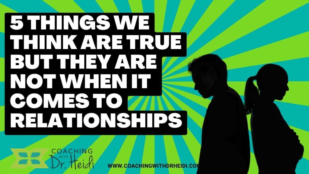 5 Things We Think Are True But They Are Not When It Comes To Relationships awareness YOUTUBE image